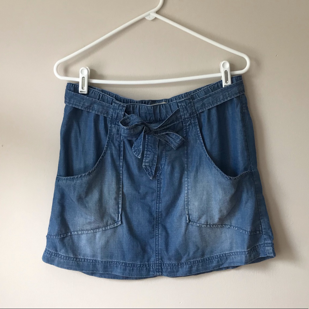 Cloth And Stone Denim Skirt